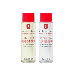 Korean Double Cleansing Routine (Oil & Gel) 30 ml | Erborian